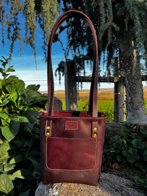 Burgundy Tote