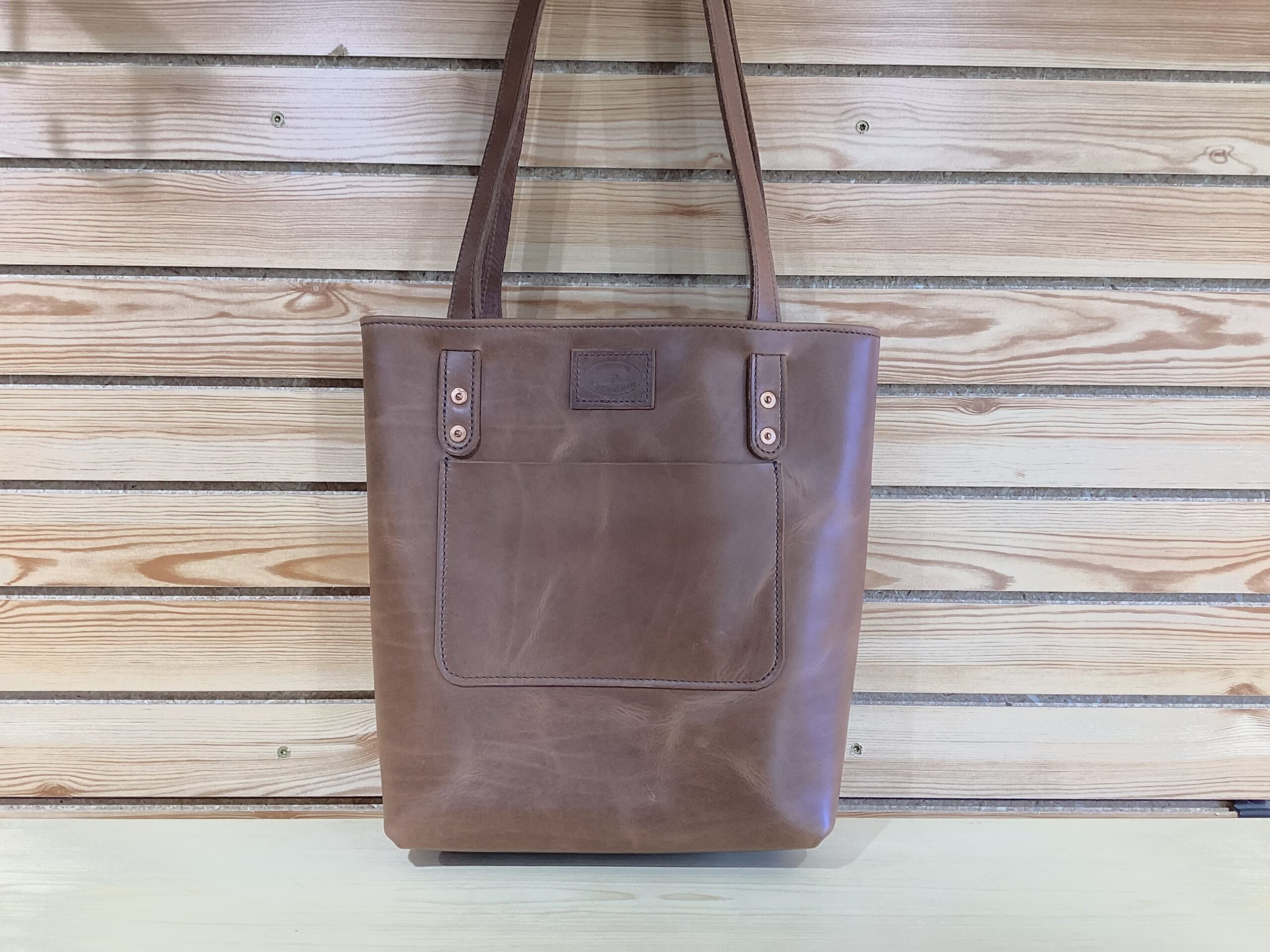 Crossbody Tote - Wheat Color - Image 3