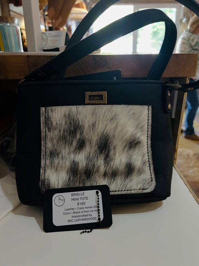 This little Crossbody Brielle bag was designed by my (then age 10) granddaughter last year and finally went to its new home today😍 during the Bickleton Rodeo.
It’s super fun to watch leather come to life in a design and then go on to be enjoyed by others. We are truly blessed to be able to do this work (or is it really work😉) and share it with you all. 
Thank you so much for all the kind words and support we have received from this amazing community this weekend🫶🏻☺️